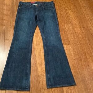 AG Adriano Goldschmted women’s jeans - the club. 32R - low rise flare
